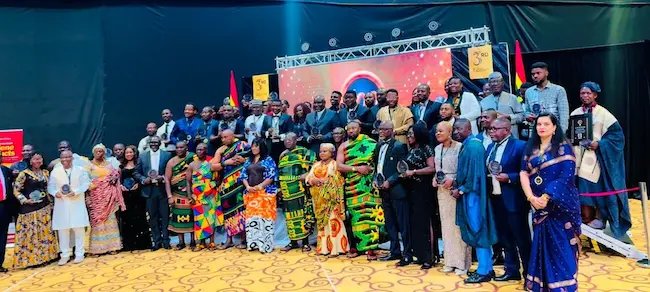 Group photo with other influential people